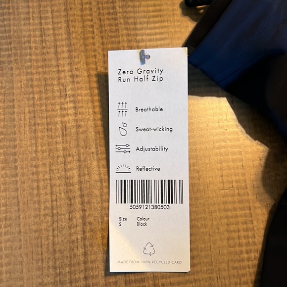 New SWEATY BETTY Zero Gravity Run Half Zip Pullover small - Picture 7 of 9